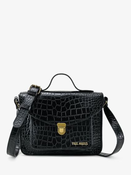 Mademoiselle George Alligator - Jet Black