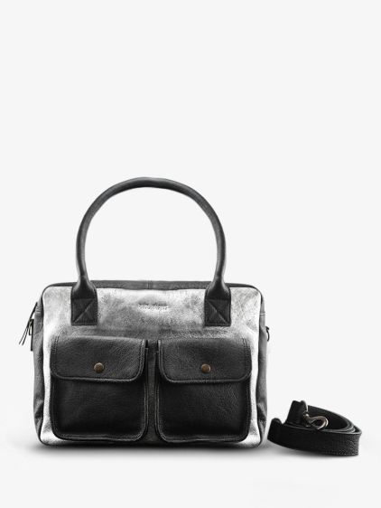 Sac paul marius noir et or online
