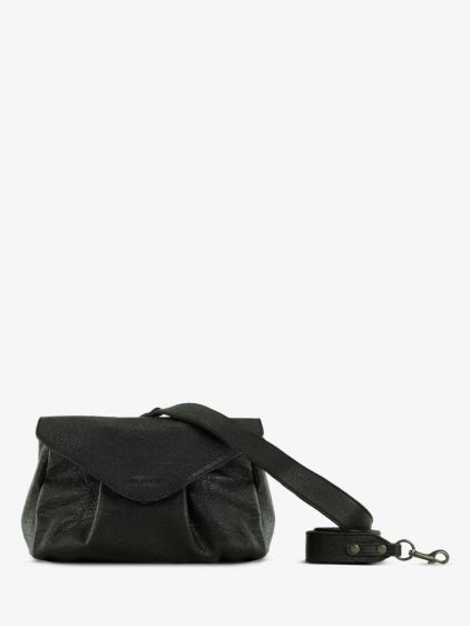 M*n様 fluss フルス ショルダーバッグ fluss(フルス)のCRUSH CYLINDER CROSS BAG BLACK(バッグ)の通販