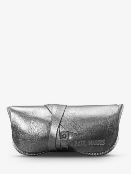 glasses case leather Pink Gold paul marius