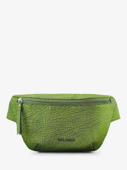 Rose Gold Leather Fanny Pack LaBanane Rose Gold PAUL MARIUS