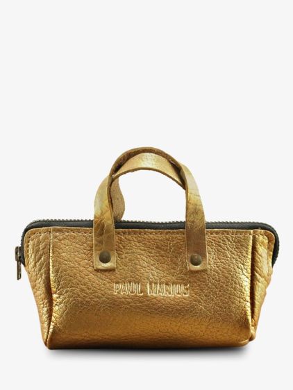 leather wallet woman Yellow MonPremier Paul Marius Saffron