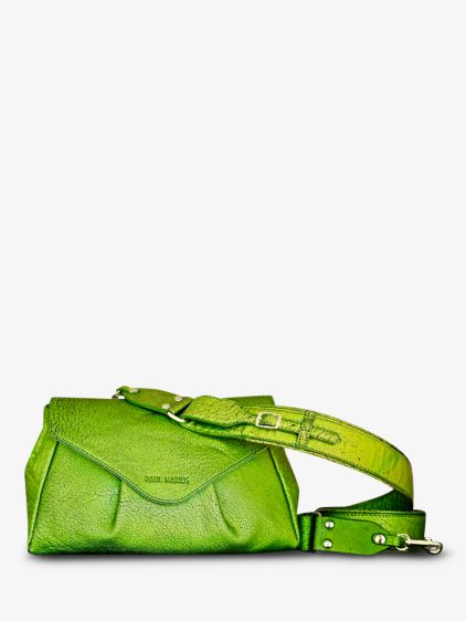 paulmarius leather shoulder bag for women Green - Suzon S Absinthe ...