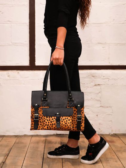 LeRive Gauche - M - Black / Leopard