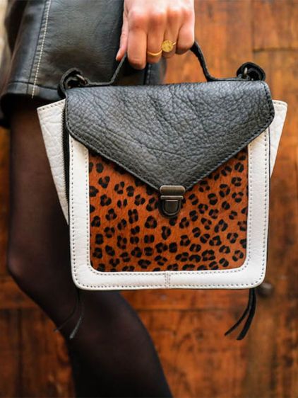 Mistinguette leopard - Black / White