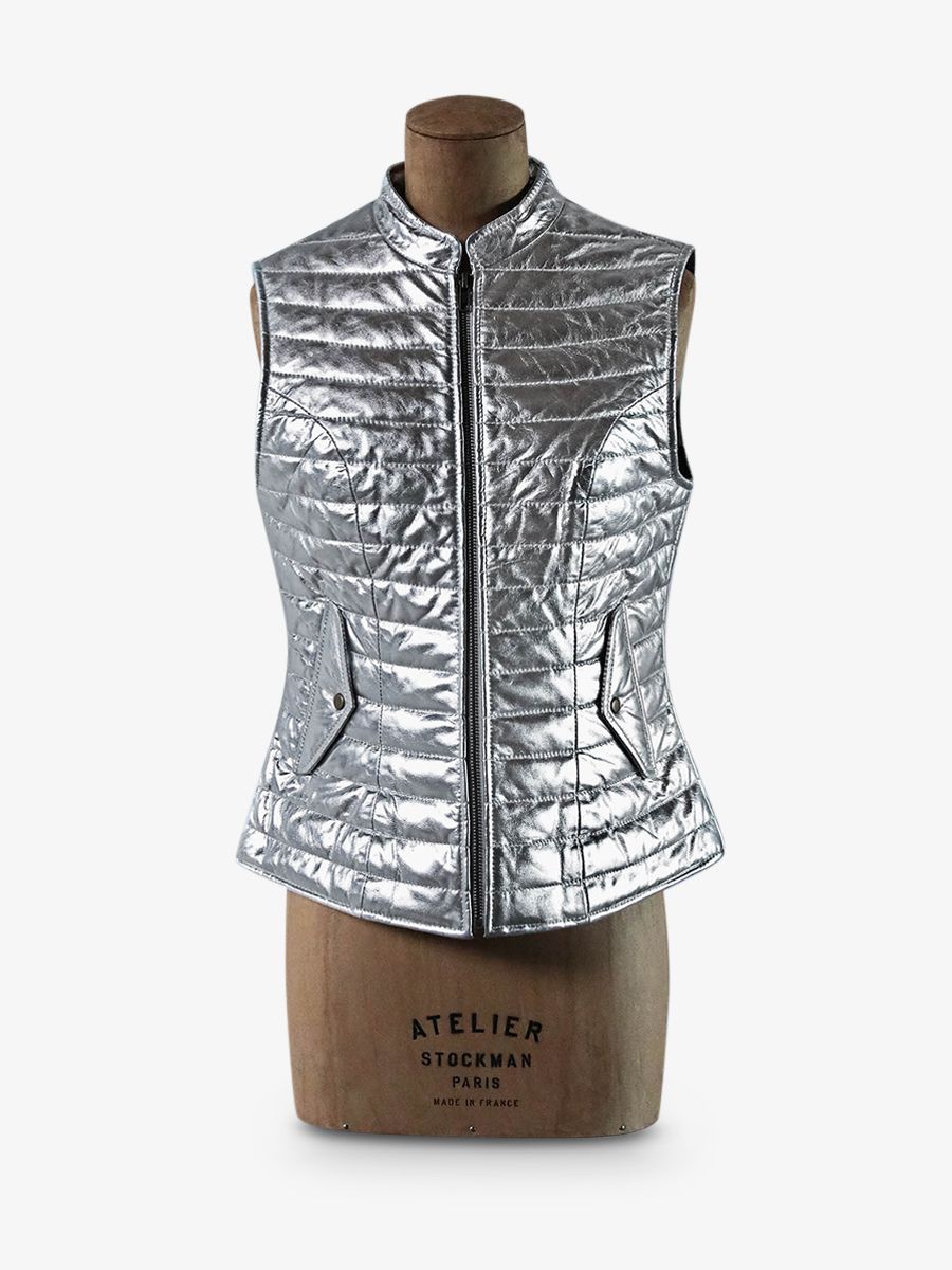 puffer-jacket-woman-silver-front-view-picture-ladoudoune-femme-silver-paul-marius-3760125335926
