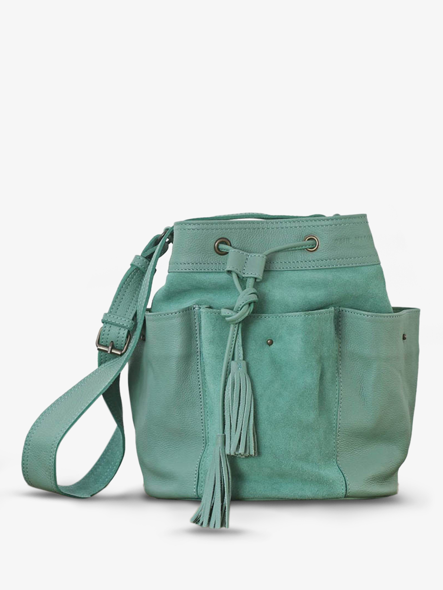 shoulder bags for women Green Fleur Almond Green PAUL MARIUS