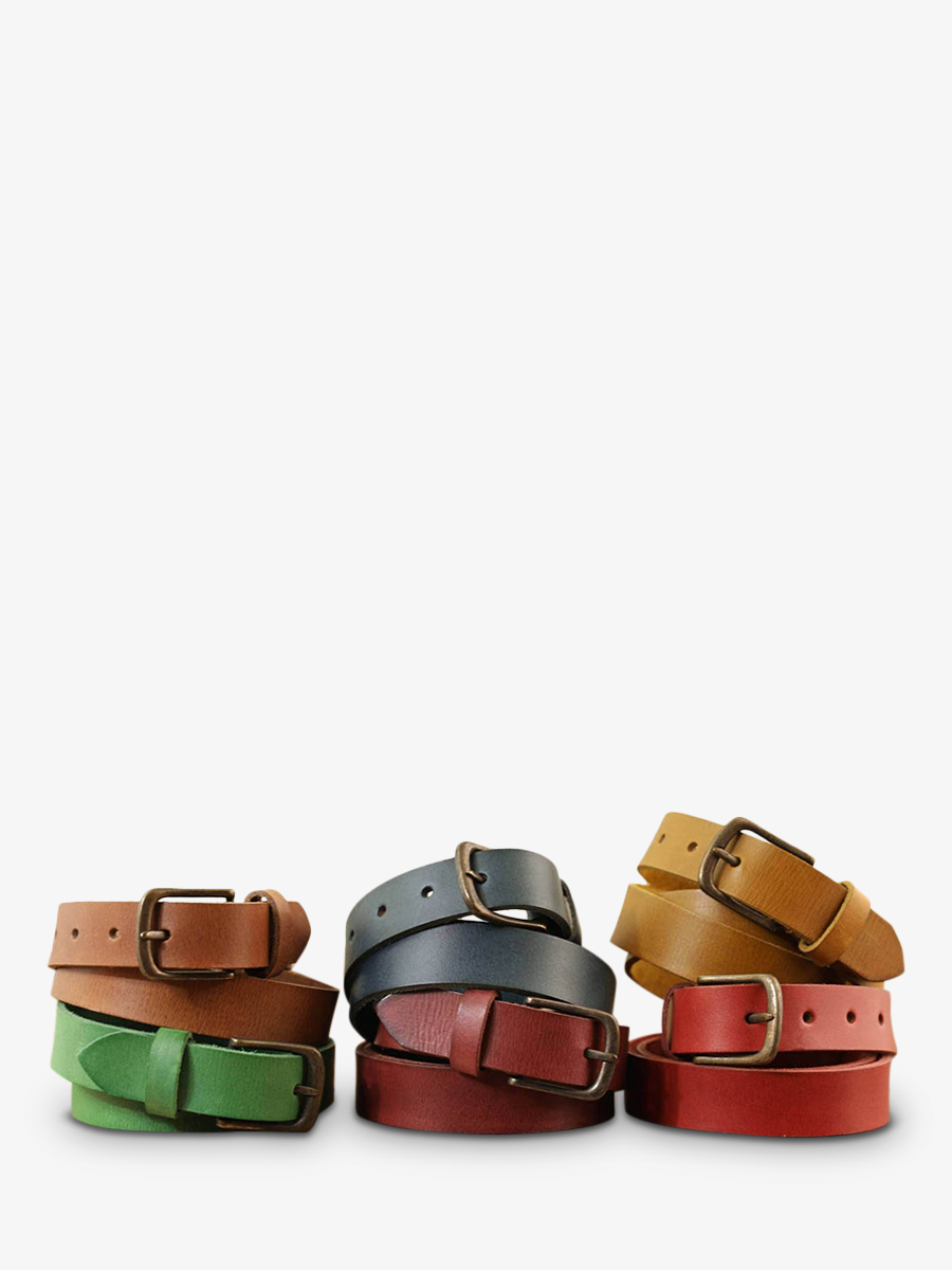 leather-belt-yellow-side-view-picture-laceinture-a-boucle-saffron-paul-marius-3760125333571