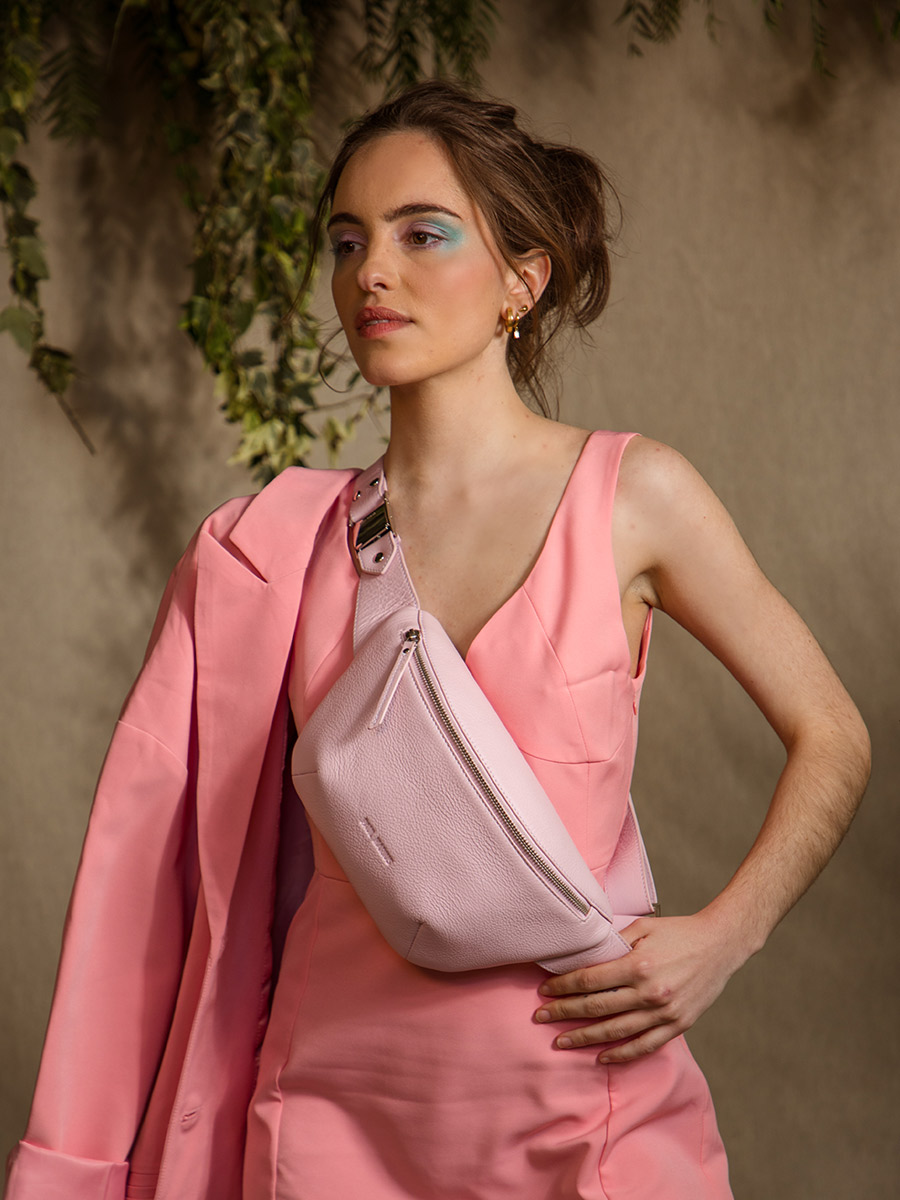 Blush pink store fanny pack