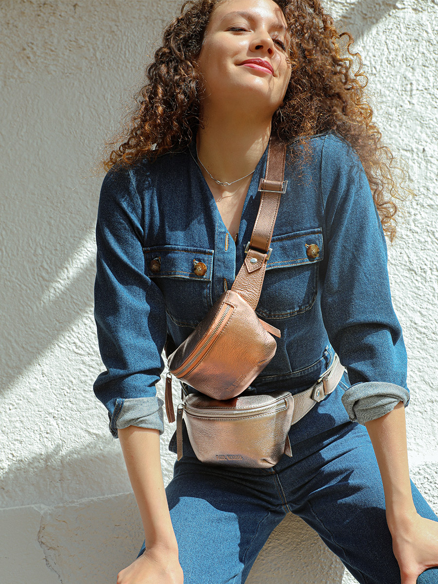 Rose gold sales mini bag