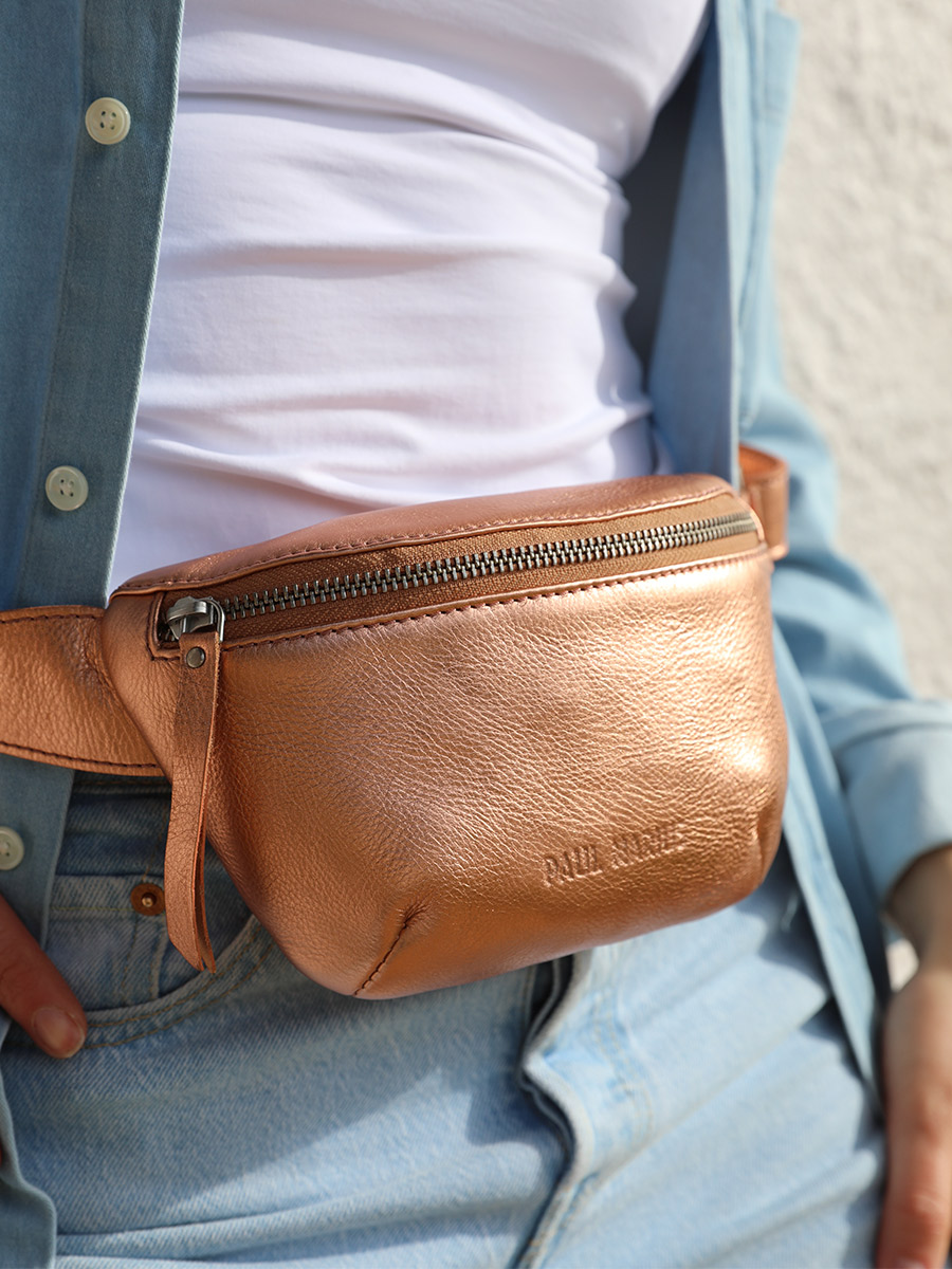 rose-gold-leather-fanny-pack-front-view-picture-labanane-xs-rose-gold-paul-marius-3760125358338