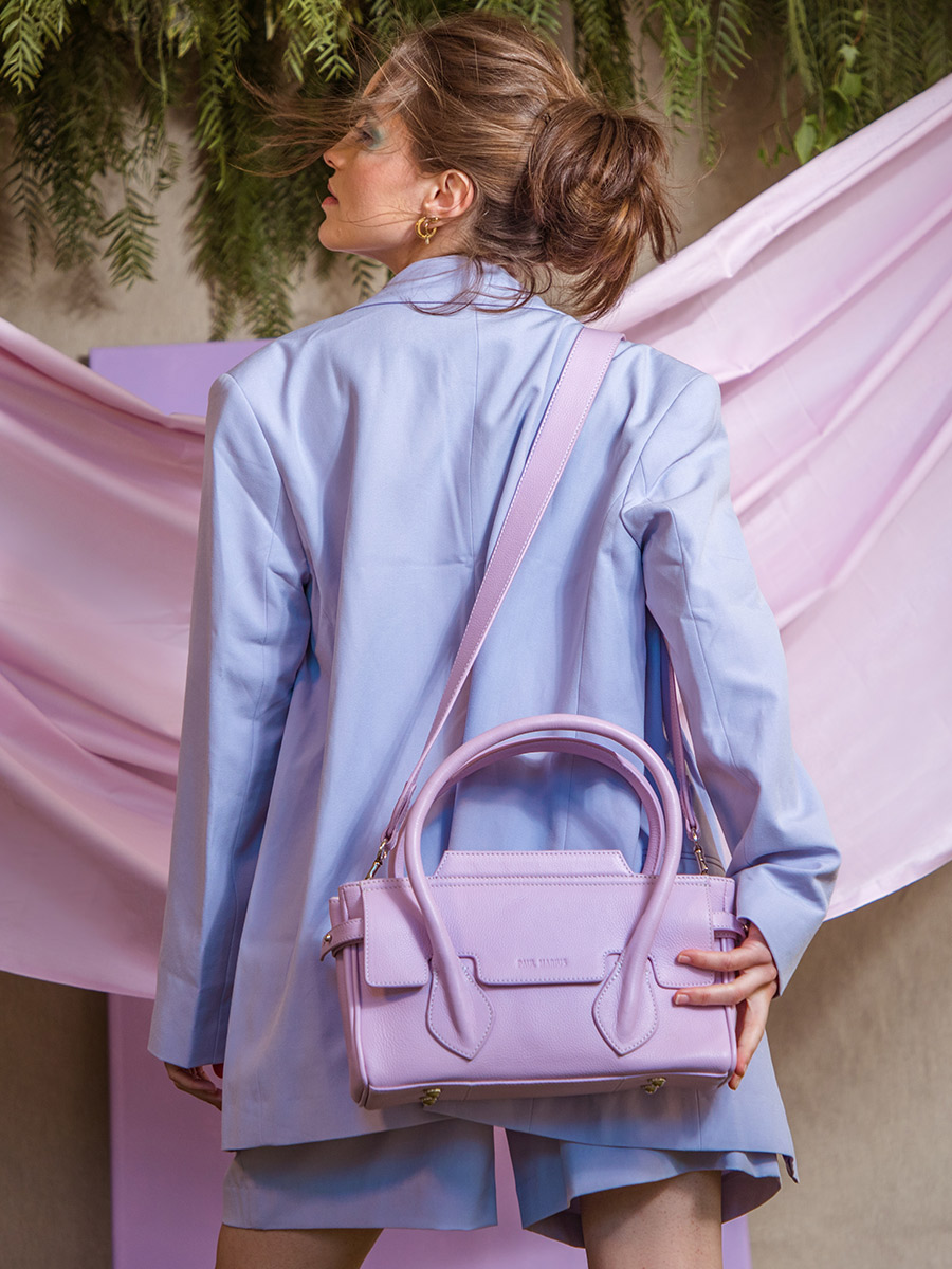 Light purple handbag clearance