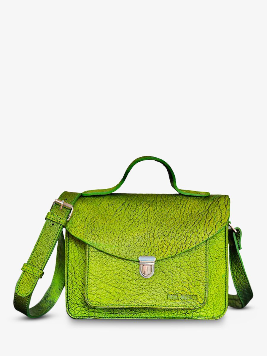 leather-hand-bag-for-woman-green-front-view-picture-mademoiselle-george-absinthe-paul-marius-3760125353685