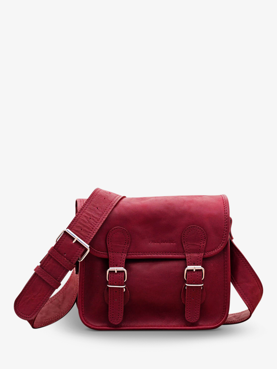 shoulder-bags-for-women-red-front-view-picture-lasacoche-s-deep-red-paul-marius-3770003007975