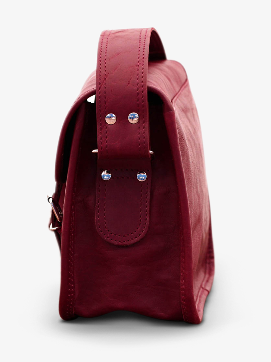Sac bordeaux cuir sales