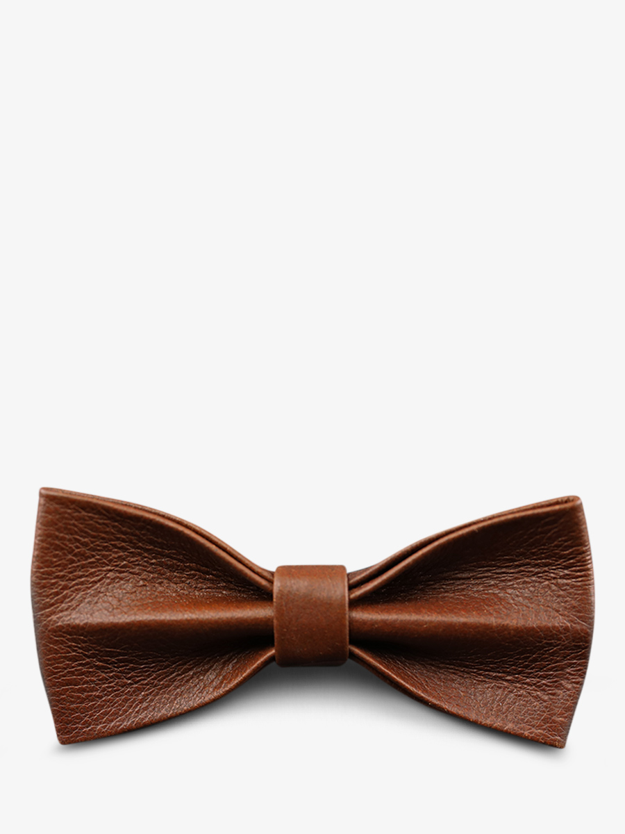 leather-bow-knot-brown-front-view-picture-lenoeud-papillon-tobacco-paul-marius-3760125347073
