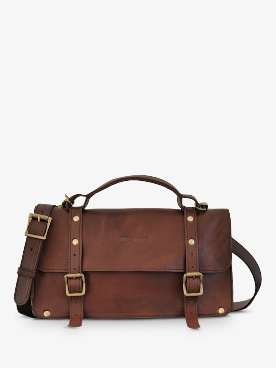 leather-shoulder-bag-for-woman-brown-front-view-picture-lenveloppe-reedition-oiled-brown-paul-marius-3760125355467