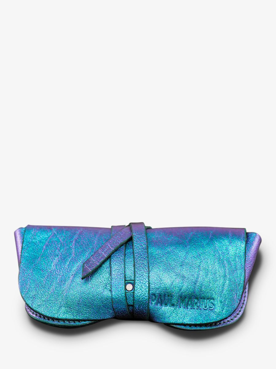 glasses-case-leather-blue-front-view-picture-letui-a-lunettes-scarabee-paul-marius-3760125347936