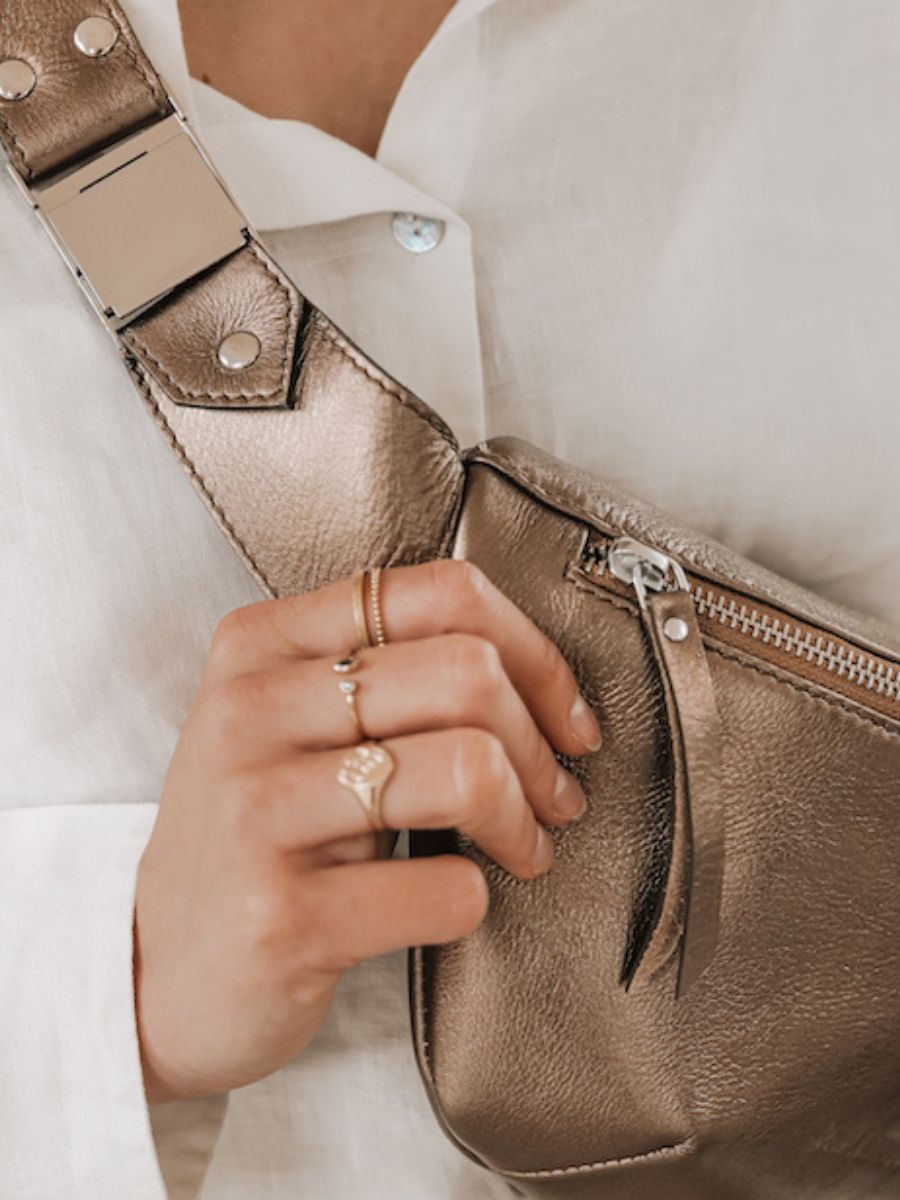 Sac paul marius cuivre sale