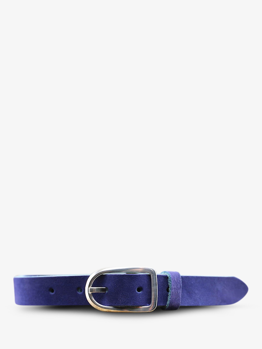 leather-belt-blue-front-view-picture-laceinture-magnifique-nubuck--25mm-electric-blue-paul-marius-3760125342726