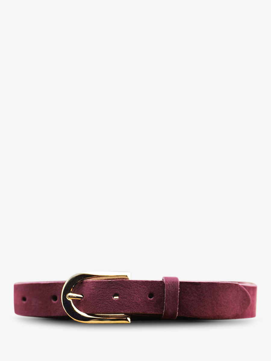 leather-belt-purple-front-view-picture-laceinture-magnifique-nubuck--25mm-plum-paul-marius-3760125342801