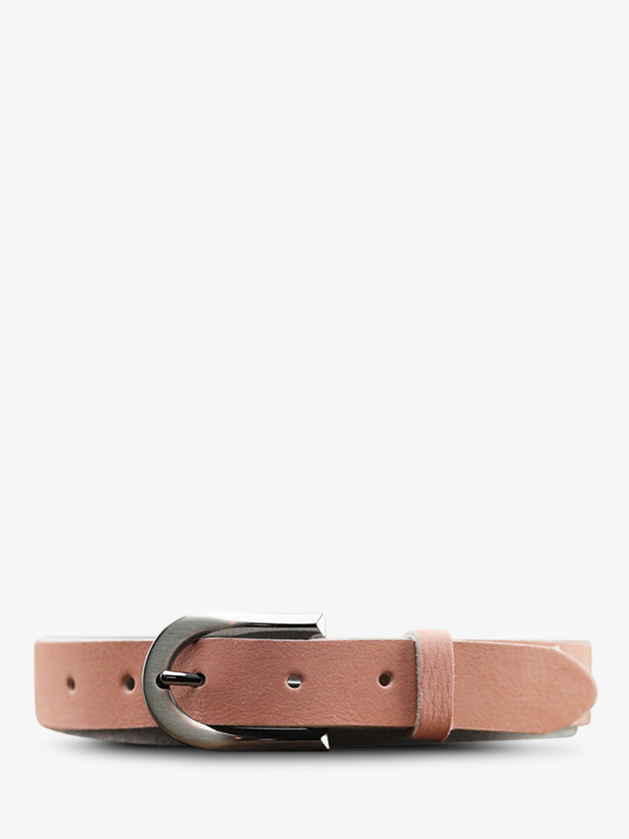 leather-belt-pink-front-view-picture-laceinture-magnifique-nubuck--25mm-powder-pink-paul-marius-3760125342818