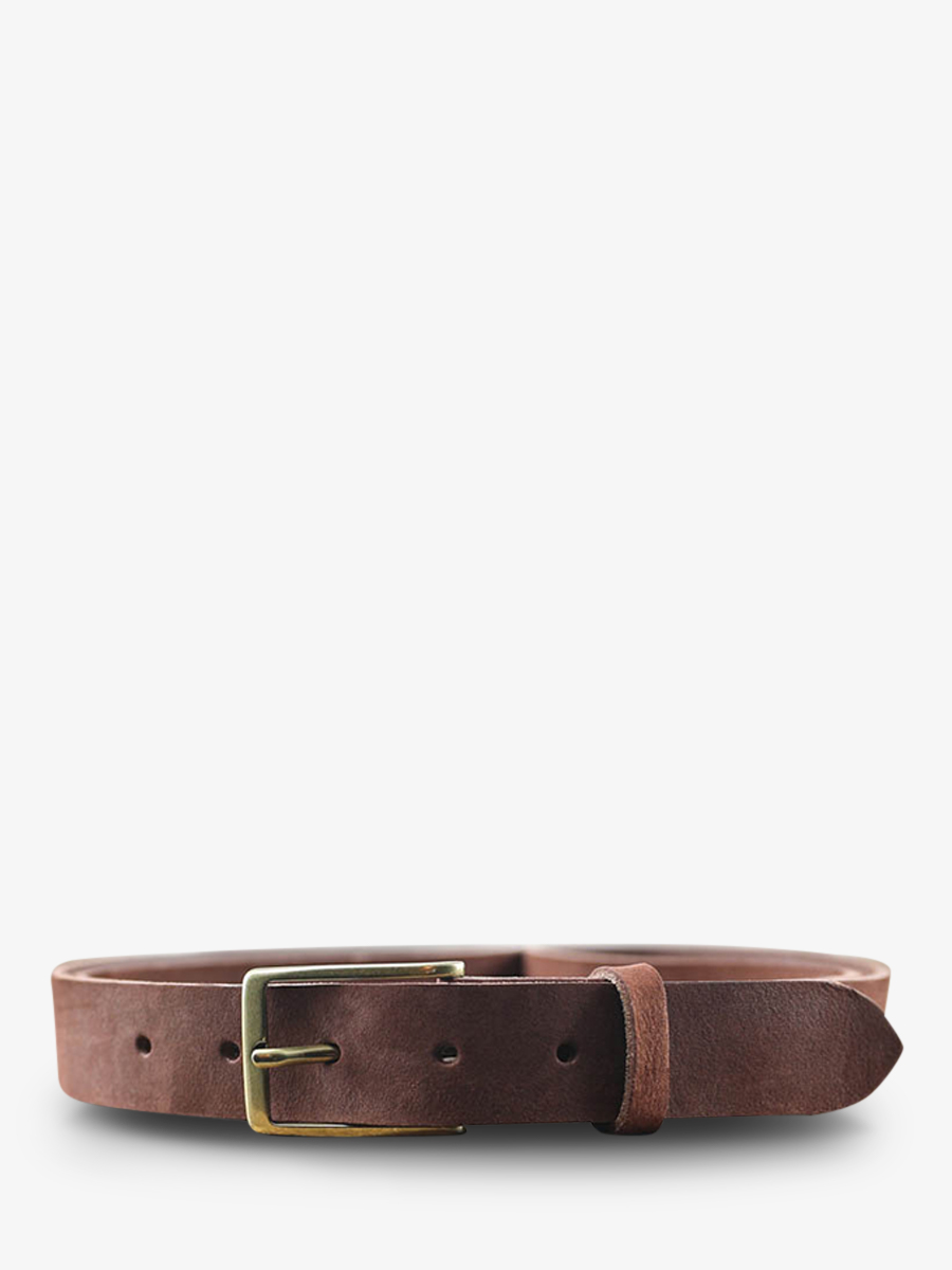 leather-belt-brown-front-view-picture-laceinture-magnifique-nubuck--30mm-middle-brown-paul-marius-3760125339580