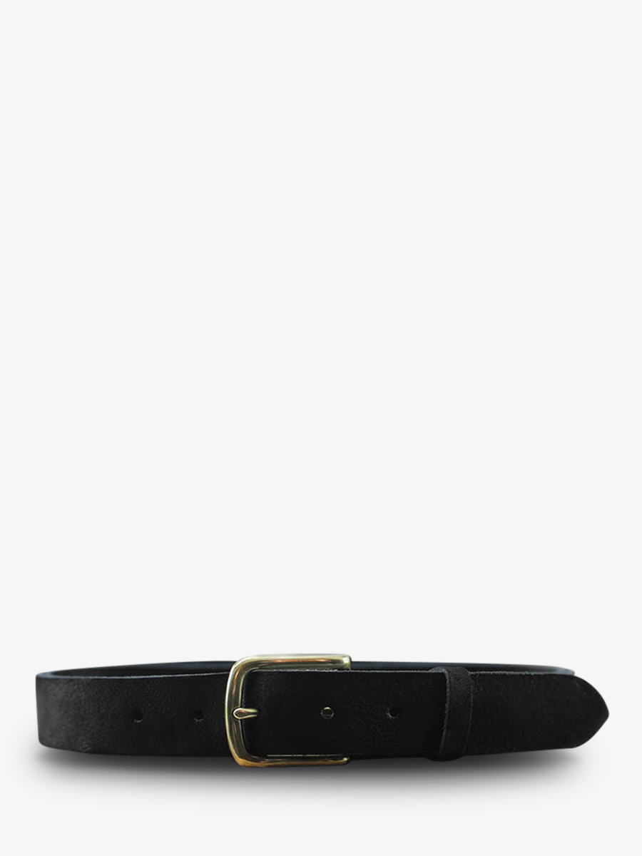 leather-belt-black-front-view-picture-laceinture-magnifique-nubuck--30mm-black-paul-marius-3760125339641