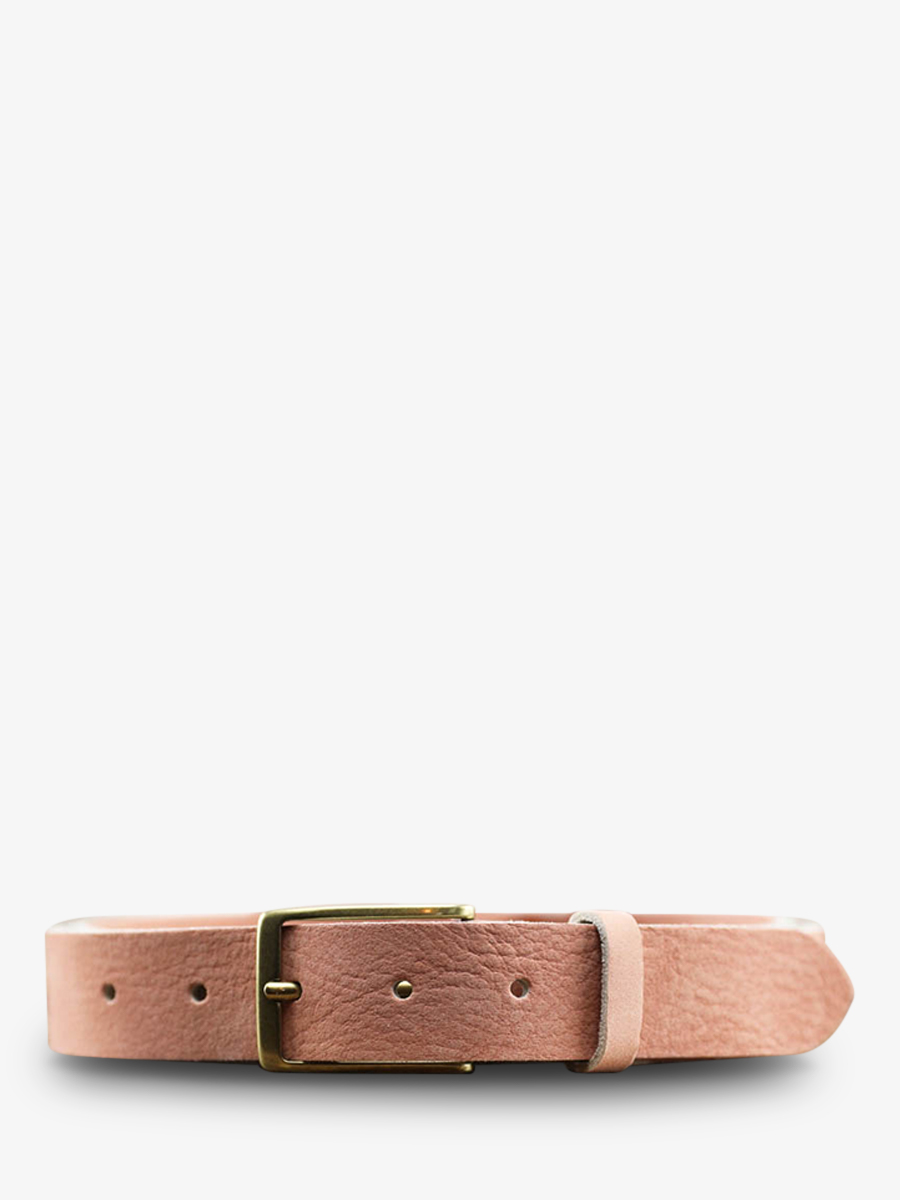 leather-belt-pink-front-view-picture-laceinture-magnifique-nubuck--30mm-powder-pink-paul-marius-3760125339665