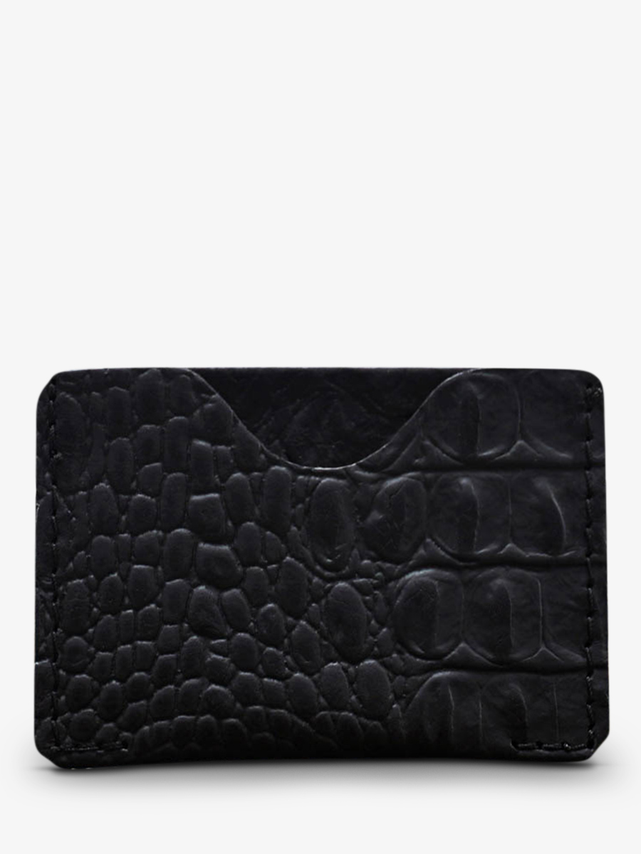 leather-card-holder-black-front-view-picture-leporte-cartes-gabin-caiman-black-paul-marius-3760125337654