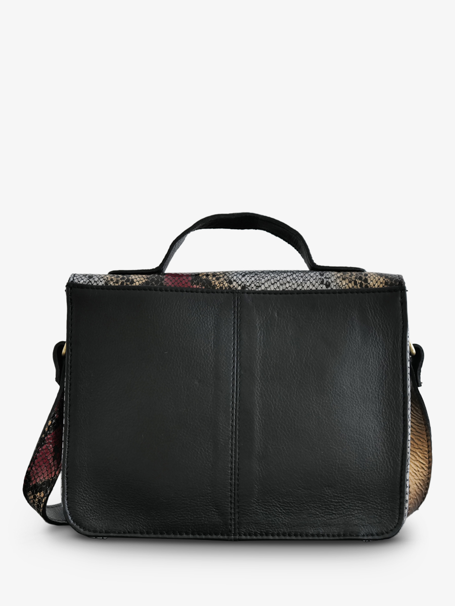 leather hand bag for woman Mademoiselle George Byzance PAUL MARIUS