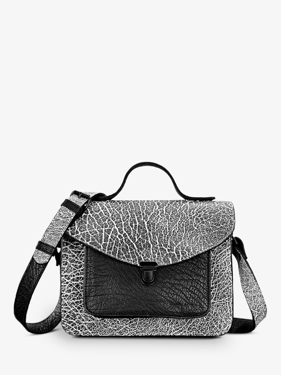 leather hand bag for woman Mademoiselle George Empreinte PAUL MARIUS