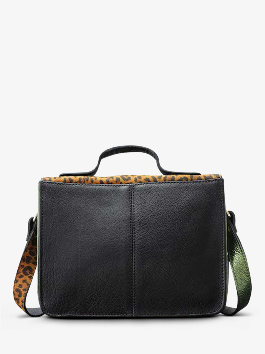 leather-hand-bag-for-woman-brown-green-rear-view-picture-mademoiselle-george-leopard-light-brown-metallic-khaki-paul-marius-3760125348667