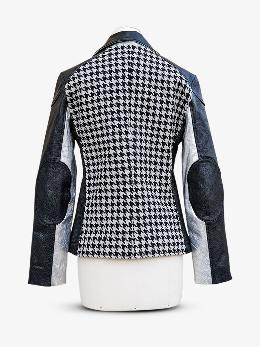 leather-women-jacket-perfecto-black-white-rear-view-picture-leperfecto-pied-de-poule-paul-marius-3760125346892