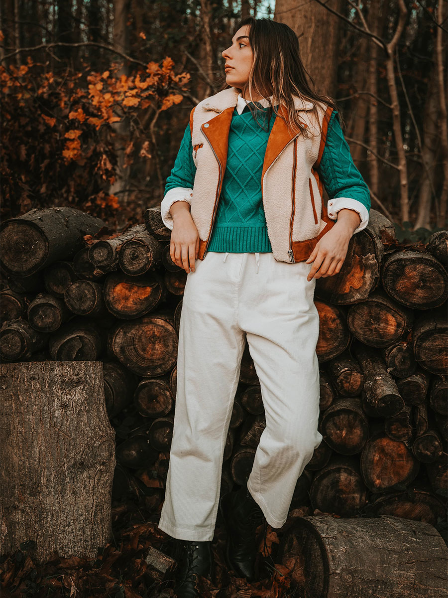 Jacket sans manche clearance