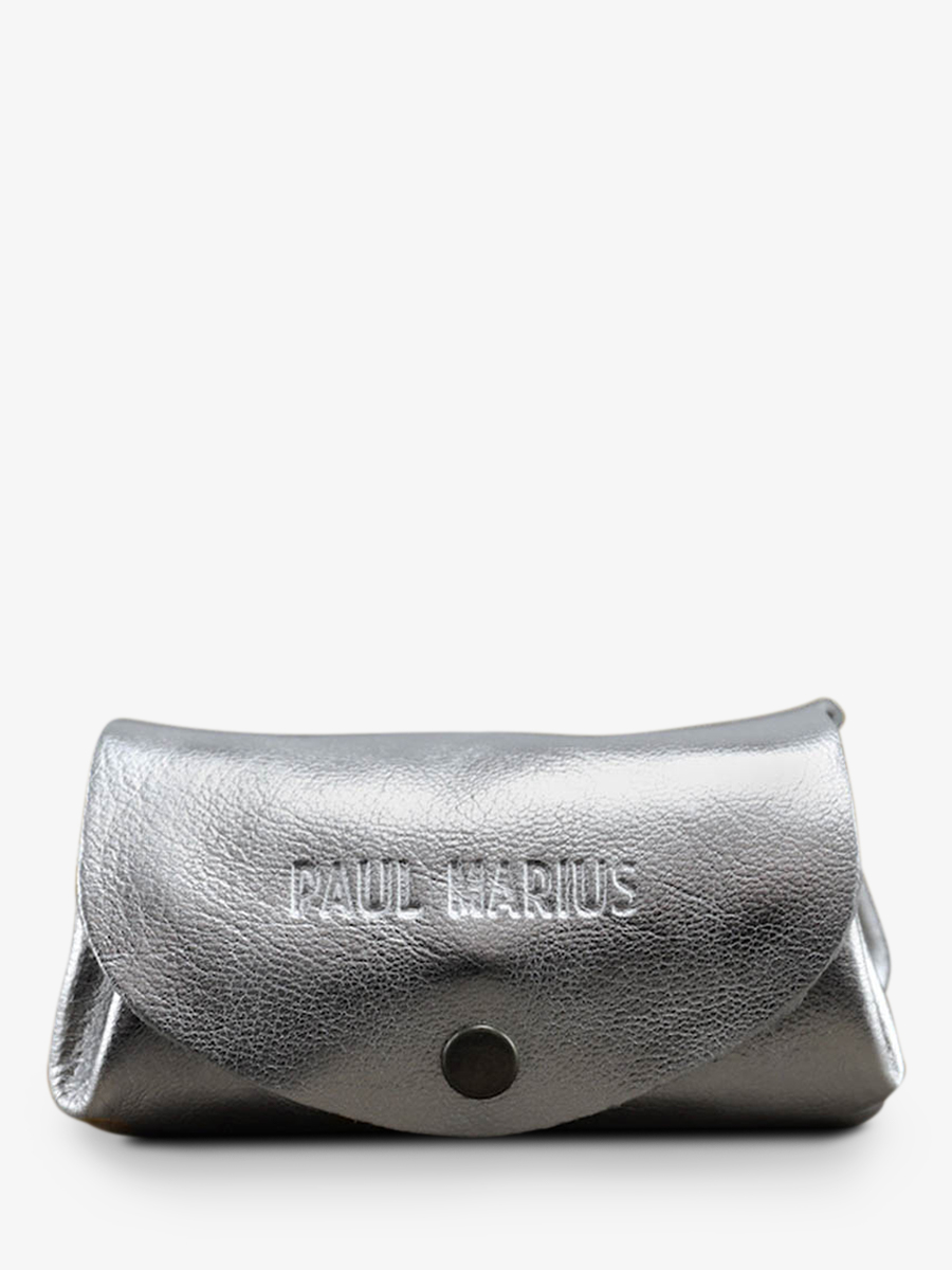 leather-purse-for-woman-silver-front-view-picture-legustave-silver-paul-marius-3760125336213
