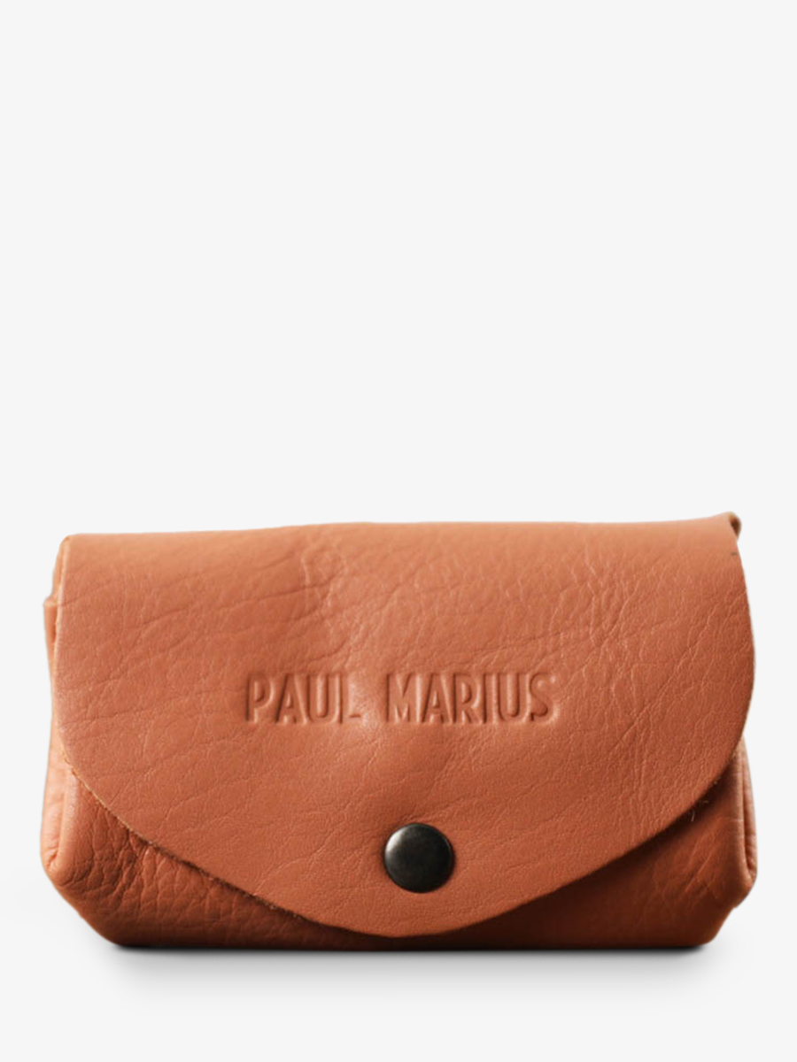 leather-purse-for-woman-orange-front-view-picture-legustave-cupcake-apricot-paul-marius-3760125343914