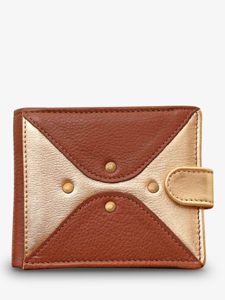 leather-wallet-woman-brown-gold-front-view-picture-leportefeuille-louise-light-brown-gold-paul-marius-3760125334073