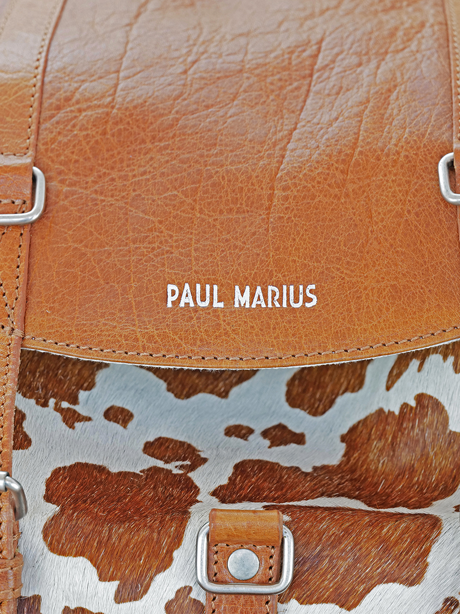 Leather backpack MonL gionnaire Rodeo PAUL MARIUS
