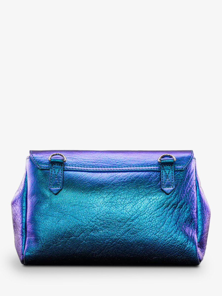 paulmarius leather shoulder bag Blue Suzon M Scarabee PAUL MARIUS