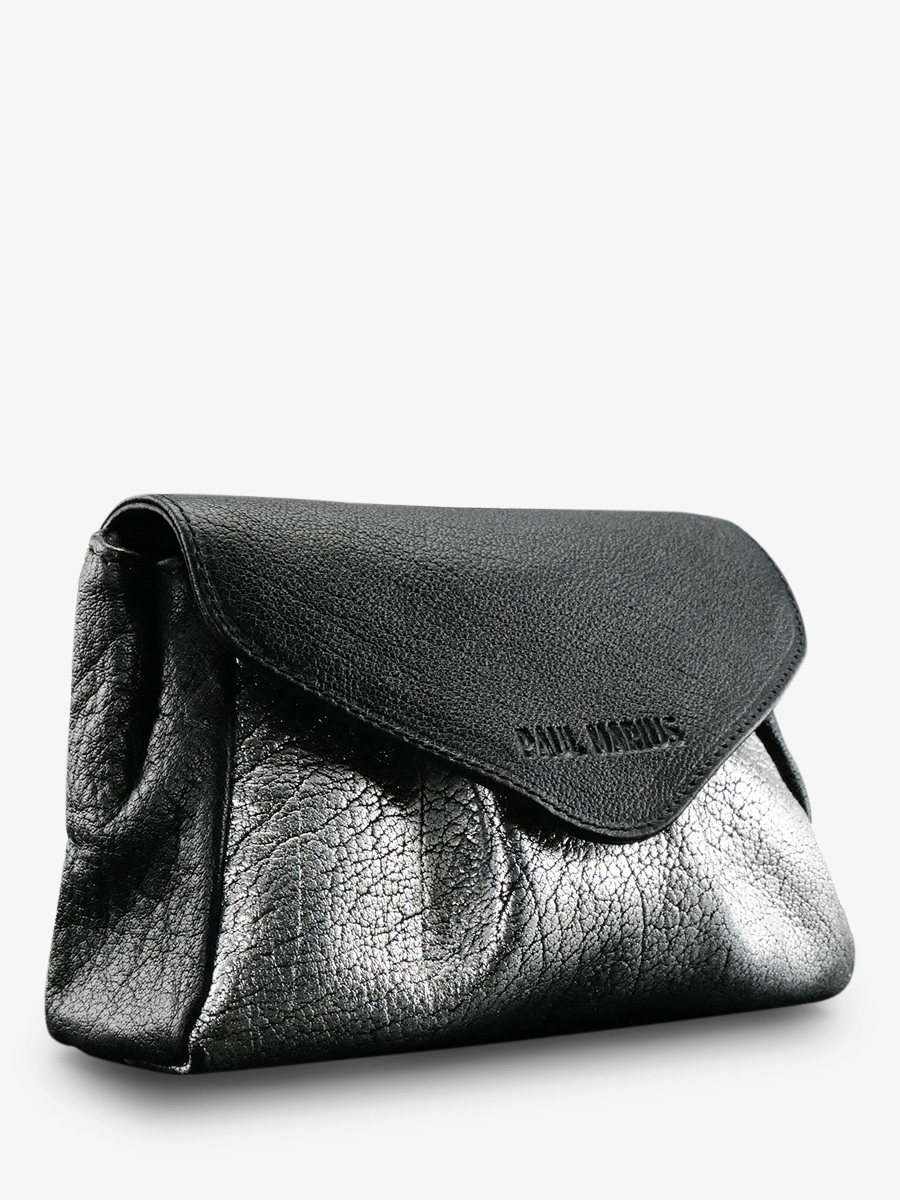 paulmarius-leather-shoulder-bag-for-women-silver-black-side-view-picture-suzon-s-silver-black-paul-marius-3760125346595