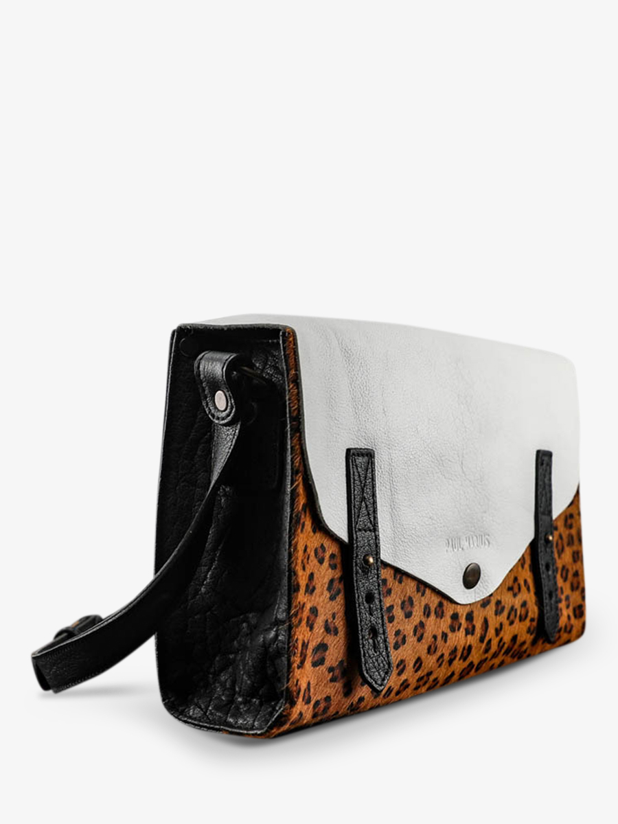 Sac noir et leopard clearance