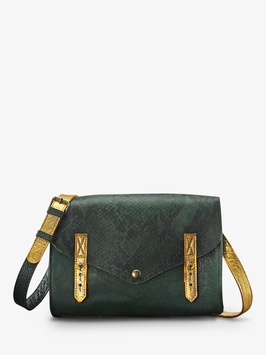 leather woman shoulder bag L Indispensable Oasis PAUL MARIUS