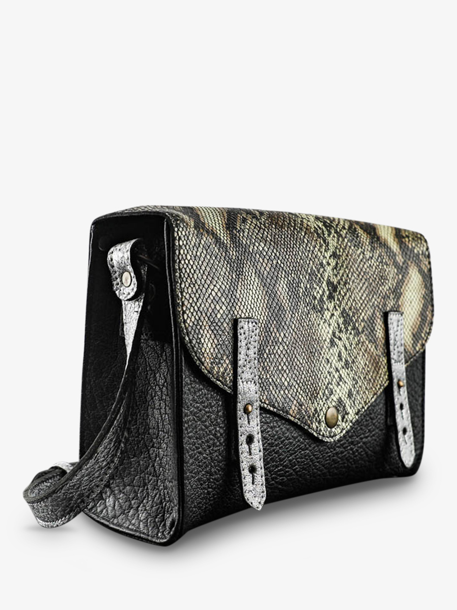 leather-woman-shoulder-bag-silver-black-side-view-picture-lindispensable-python-silver-black-paul-marius-3760125338712