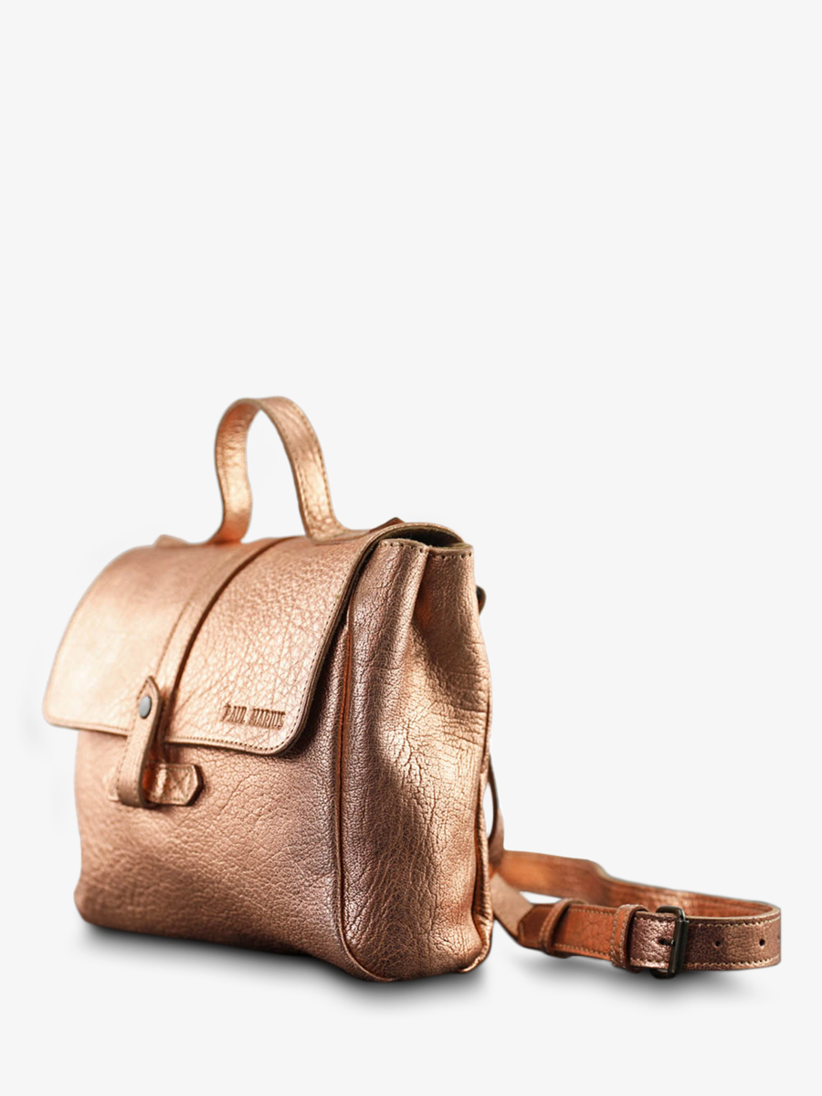 shoulder-bag-for-woman-pink-gold-side-view-picture-lecorneille-rose-gold-paul-marius-3760125341651