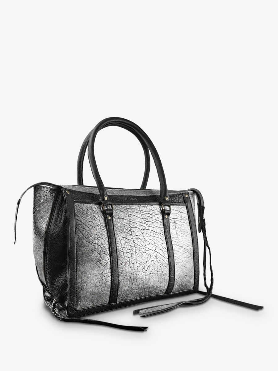 leather-handbag-for-women-silver-black-side-view-picture-lerive-droite--m-silver-black-paul-marius-3760125338996