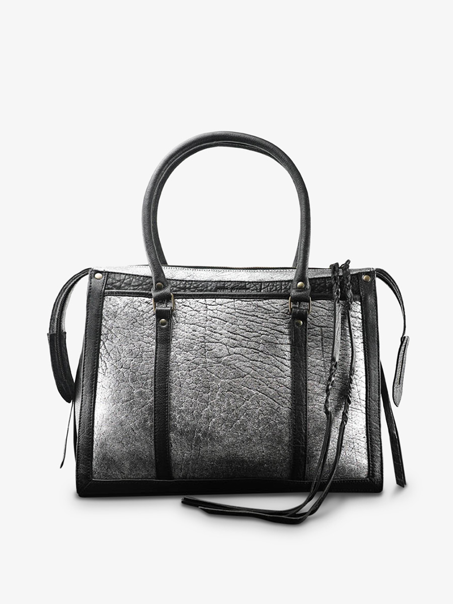 leather-handbag-for-women-silver-black-front-view-picture-lerive-droite--m-silver-black-paul-marius-3760125338996