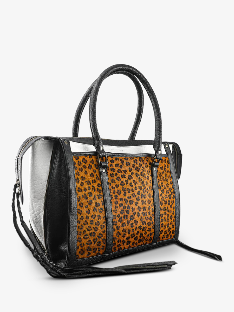 leather-hand-bag-for-women-multicoloured-black-white-side-view-picture-lerive-droite--l--leopard-black-white-paul-marius-3760125339030
