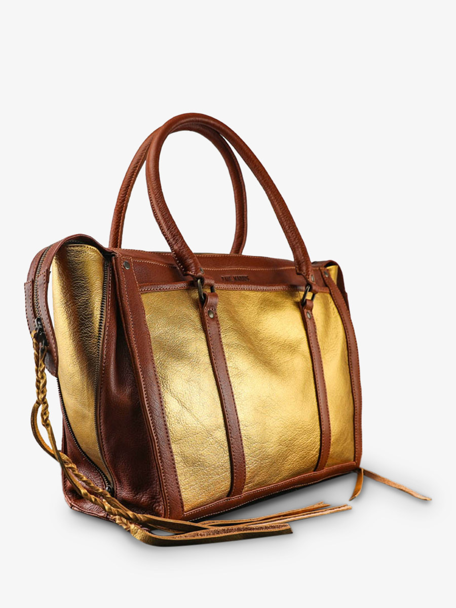 leather-handbag-for-women-brown-gold-side-view-picture-lerive-droite--m-light-brown-gold-paul-marius-3760125339016