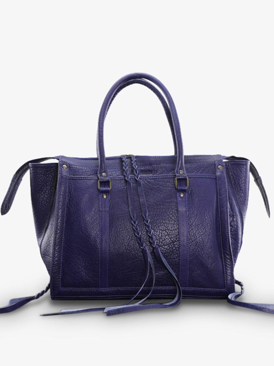 leather-hand-bag-for-women-blue-front-view-picture-lerive-droite--l-egyptian-blue-paul-marius-3760125341804